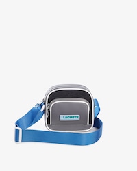 Unisex LCST Badge Colourblock Zip Shoulder Bag