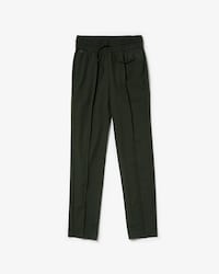 Women's Overstitched Pleats Flowing Urban Sweatpants