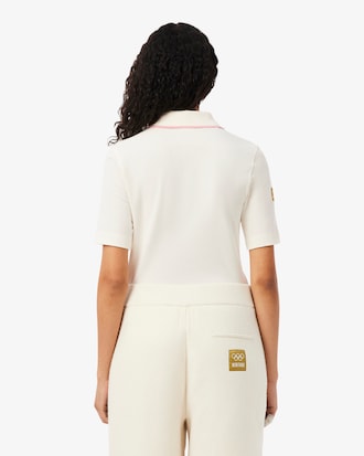Slim Fit Olympic Heritage Cortina d'Ampezzo 1956 Polo Shirt