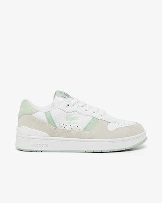 Women's T-Clip Set Leather Sneakers