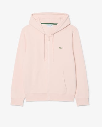 Classic Fit Zipped Fleece Sweatshirt