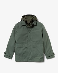 Men's Lightweight 3-in-1 Inner Vest Water-Resistant Parka