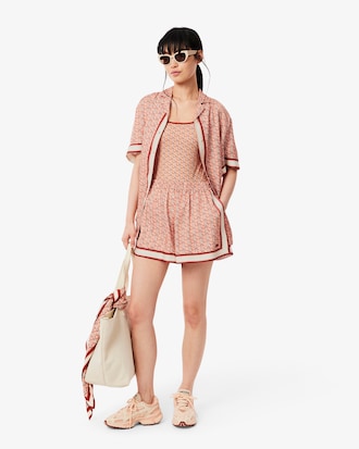 Fluid Monogram Print Shorts