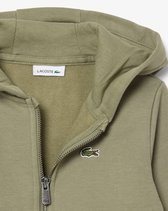 Unisex Brushed Fleece Zipped Sweatshirt