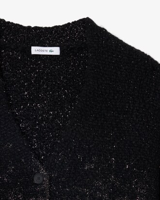 Metallic Ombr&eacute; Jacquard Cardigan