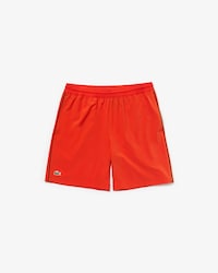 Men's Lacoste SPORT NOVAK DJOKOVIC SUPPORT WITH STYLE COLLECTION Piped Stretch Technical Shorts