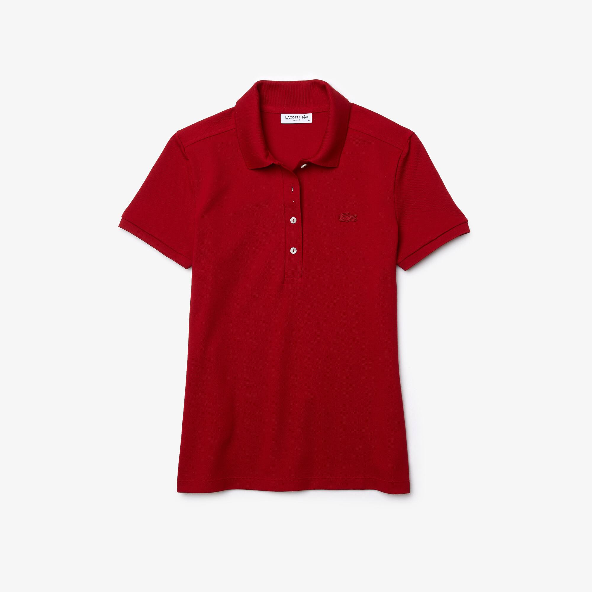 lacoste pique stretch