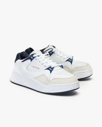 Women's Court Slam Leather Trainers