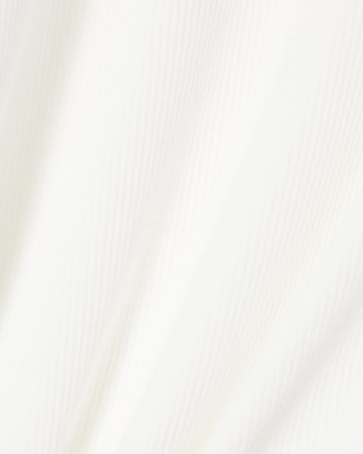 Slim Fit Ribbed Cotton T-shirt