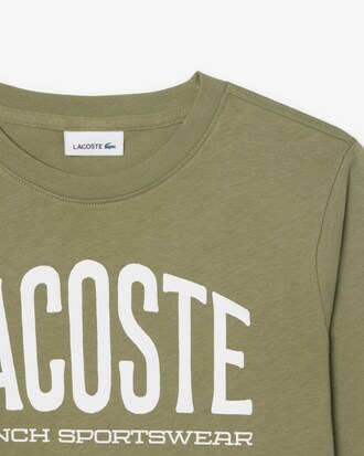 Long-Sleeved Printed T-shirt