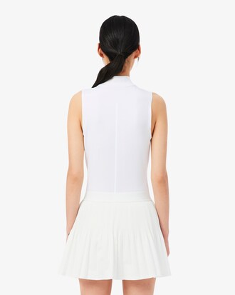 Sleeveless Ultra Dry Stretch Tennis Polo Shirt