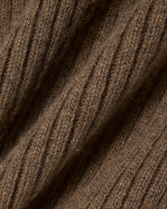 Ribbed Wool Scarf