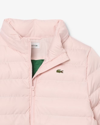 Unisex Fleece Lined Hooded Puffed Jacket
