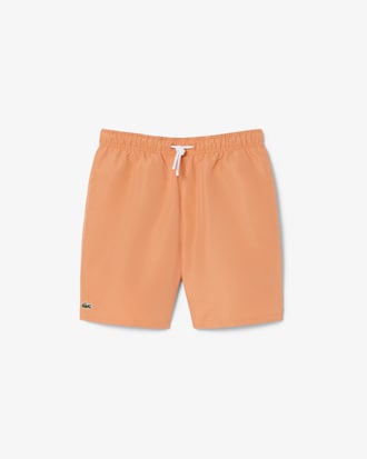 Monochrome Lined Swim Trunks