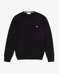 Men's Crew Neck Wool Jersey Sweater