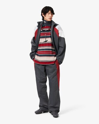 Runway Loose Fit Stripe Detail Joggers