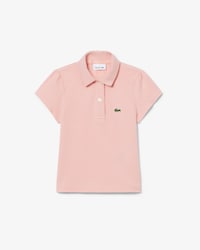 Scalloped Collar Piqu&eacute; Polo Shirt