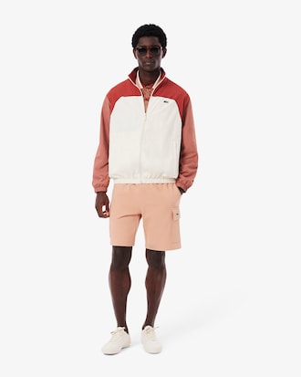 Cotton Fleece Cargo Shorts