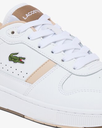 Women's T-Clip Set Leather Sneakers