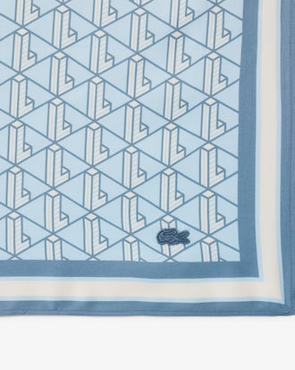 Monogram Print Scarf