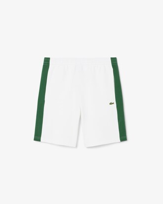 Cotton Fleece Colour-Block Shorts