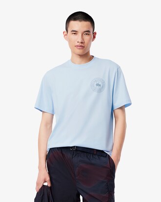 Print Badge Jersey T-shirt