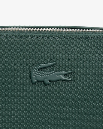 Chantaco Piqu&eacute; Leather Shoulder Bag