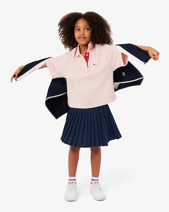 Pleated Skirt with Liner