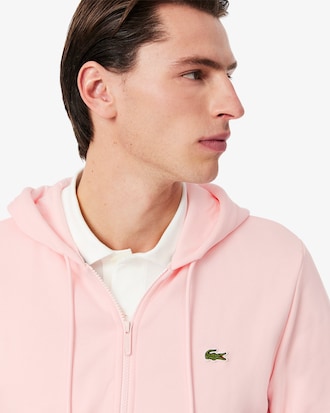Zip-Up Fleece Hoodie