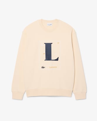 Graphic Print Fleece Sweatshirt