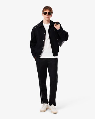 Ribbed Neck Petit Piqué T-shirt