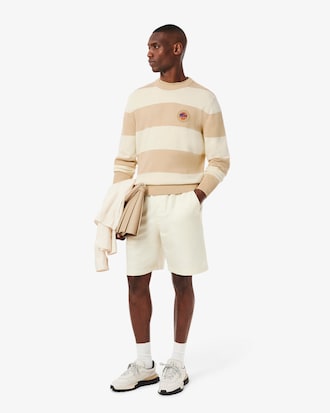 Striped Cotton Jersey Sweater