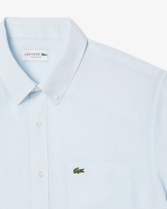 Short Sleeved Linen Shirt