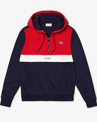 Men's Lacoste SPORT Colourblock Fleece Zip Hoodie