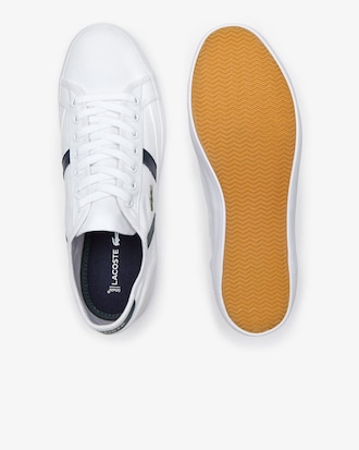 Men's Sideline Canvas and Leather Trainers