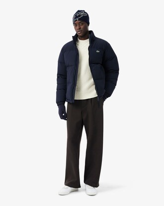 Wool Jacquard Crocodile Beanie