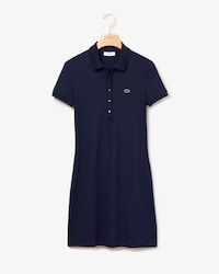 Women's Stretch Cotton Mini Piqu&eacute; Polo Dress