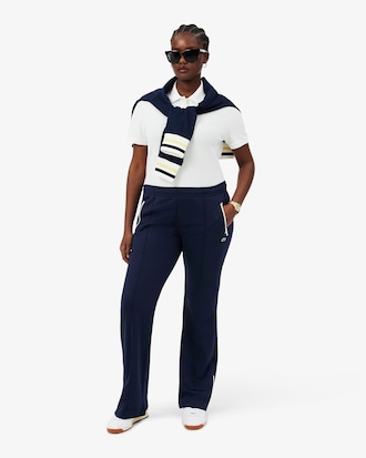 Flared Pleated Sweatpants