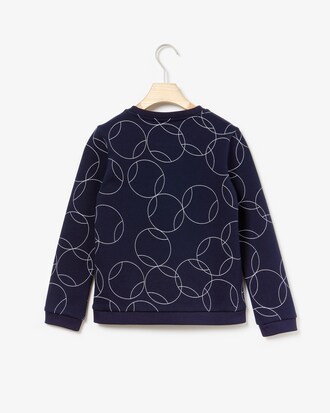Girls' Lacoste SPORT French Open Edition Print Sweatshirt