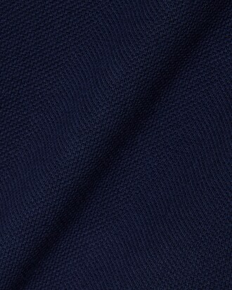 Long Sleeved Petit Piqu&eacute; Polo Shirt