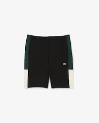 Colour-Block Fleece Shorts