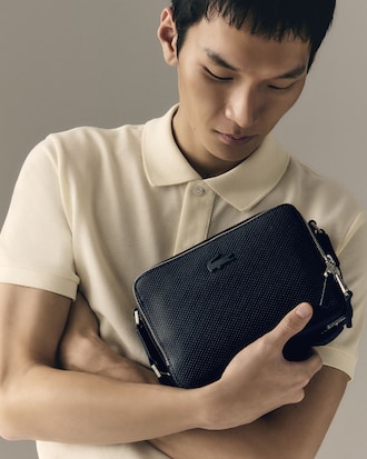 Small Chantaco Leather Reporter Bag