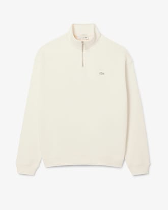 Heavy Fleece Zipper Neck Sweatshirt