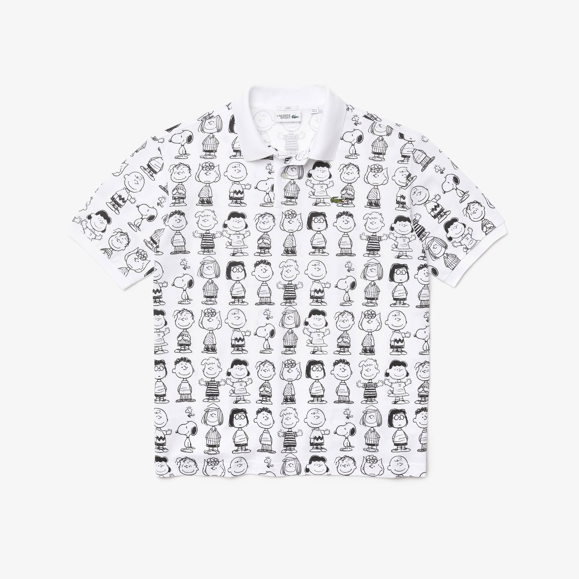 Unisex Lacoste L!VE x Peanuts Loose Fit Polo Shirt | LACOSTE
