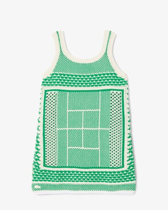 Runway Jacquard Sweater Dress