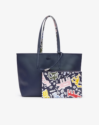 Women's Keith Haring Print Anna Reversible Tote Bag