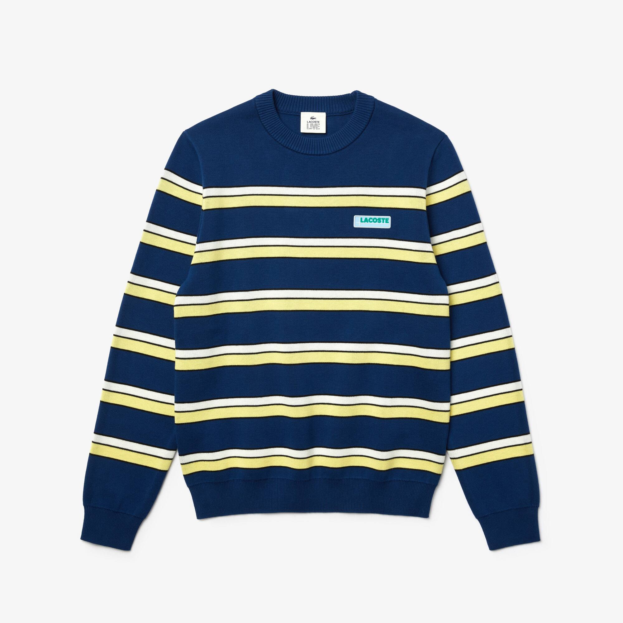lacoste rainbow sweater