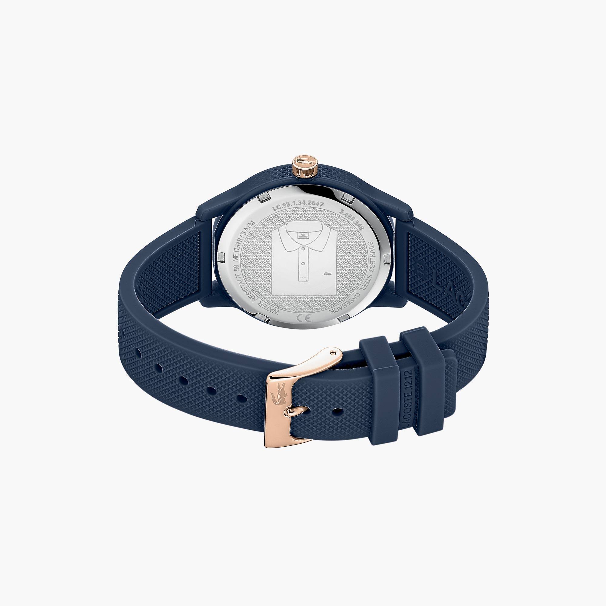 lacoste watch 12.12 blue