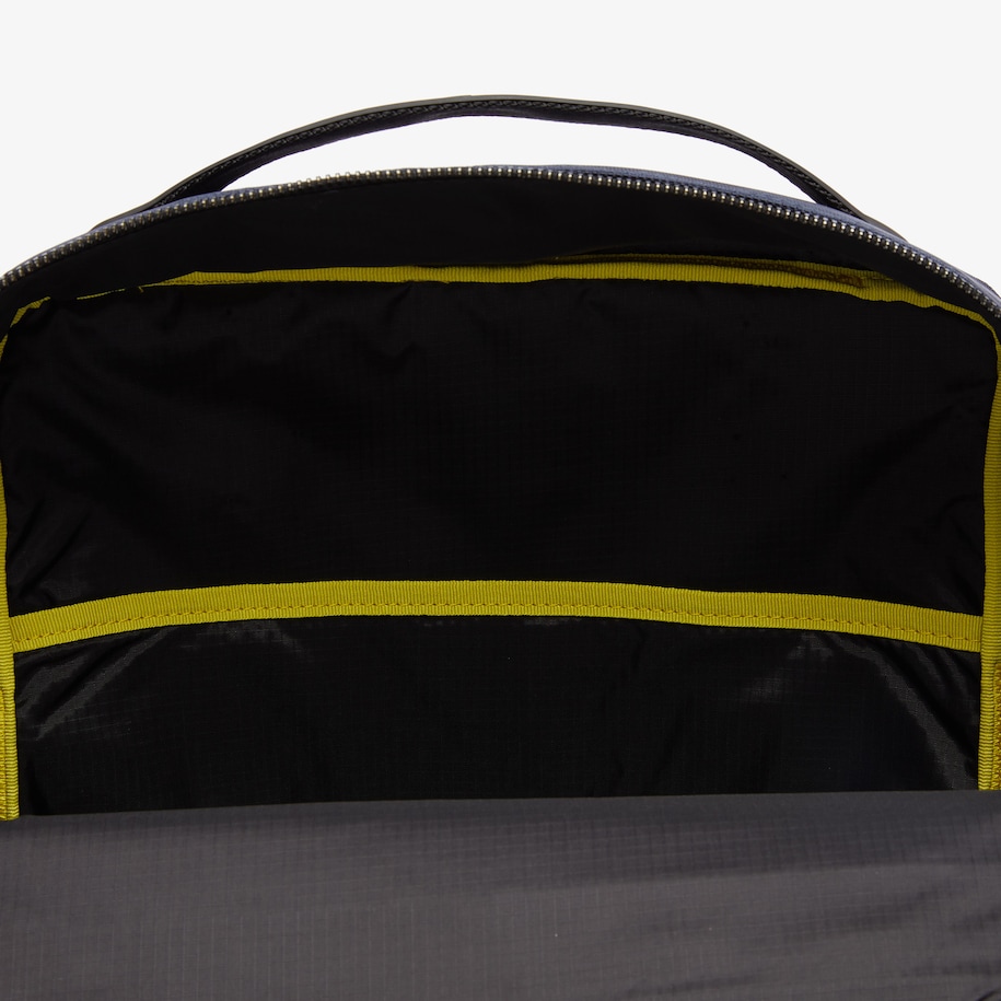 men s l on the go rectangular resistant canvas backpack