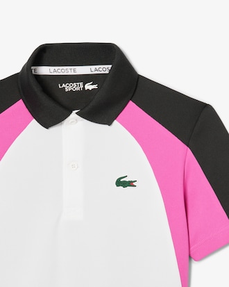UV Protect Piqué Tennis Polo Shirt